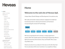 Tablet Screenshot of heveas.com